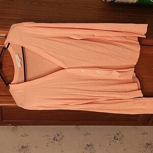 LOFT Women's Peach Cardigan
